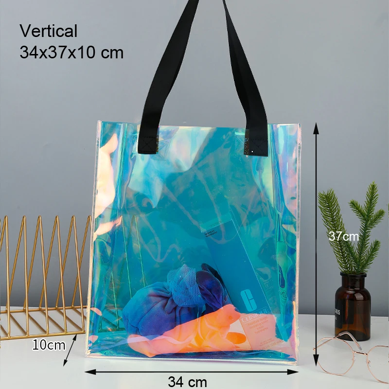 

Голографическая сумка из ПВХ