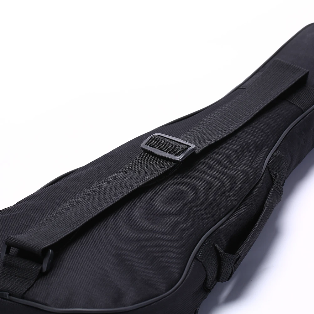 

21 Inch Ukulele Guitar Cover Gig Bag Soft Case Light Gear -Black Waterproof 58*20*6cm