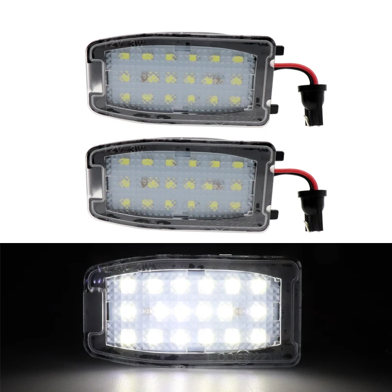 2 шт. светодиодные лампы для зеркала Land Rover Discovery 3 4 LR3 LR4 Freelander LR2 Range Sport L322 |
