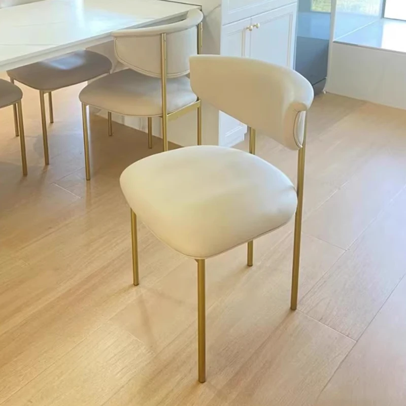 

Living Room Dining Chair Design Patio Backrest Kitchen Modern Bedroom Stuhle Esszimmer Balcony Furniture LJ50DC