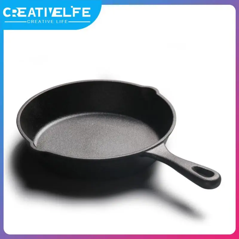

Coking Food Natural Ingredients Frying Pan Seasoned Cast Cooking Fried Pan Seasoned Cast Iron Griddle Nonstick Steak Pot