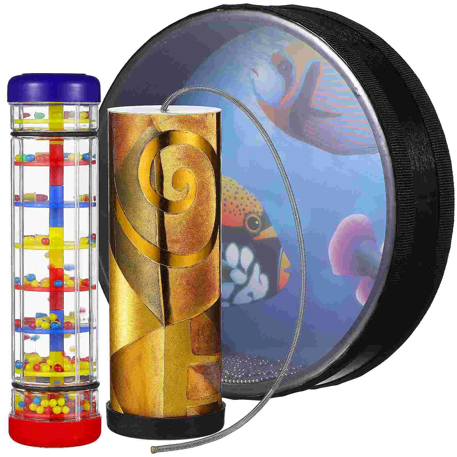 

Orff Percussion Kidcraft Playset Wave Bead Drum Kids Sea Instrument Kit Child Plastic Toy Children Sound