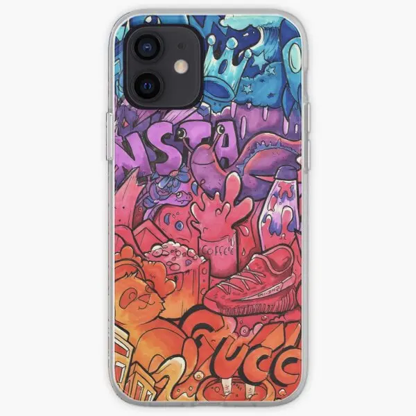 Instagram Copic Marker Doodle Art Iph  Phone Case Customizab