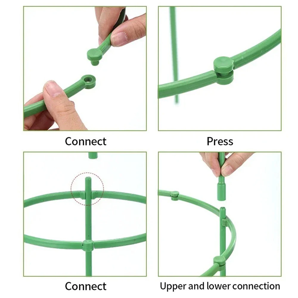 Пластиковая подставка для растений суккулентов в горшках закругленное
