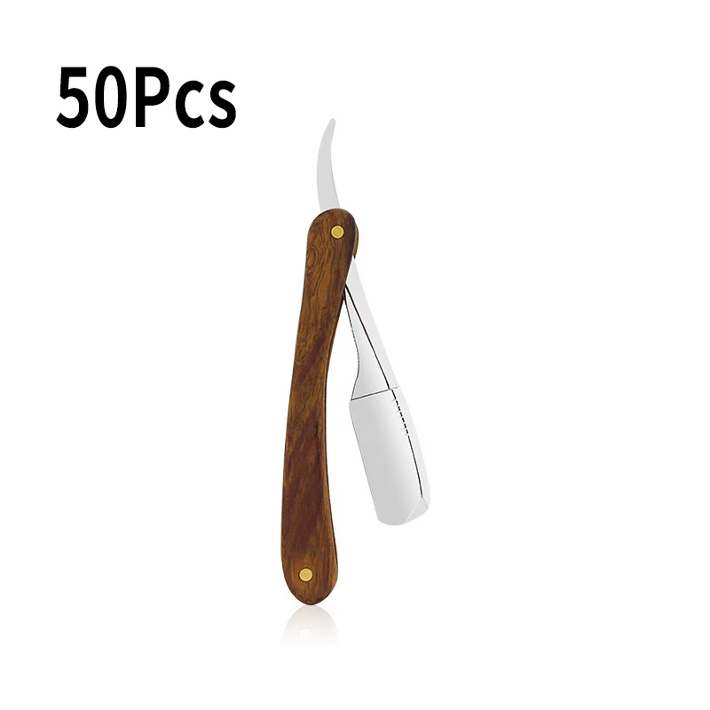 

50Pcs Rosewood Folding Razor