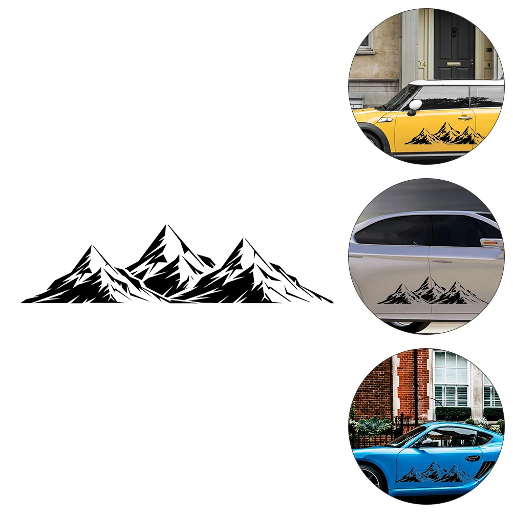 

Vehicle Mountain Shape Stickers Waterproof Car Body Decal Self-adhesive Stickers