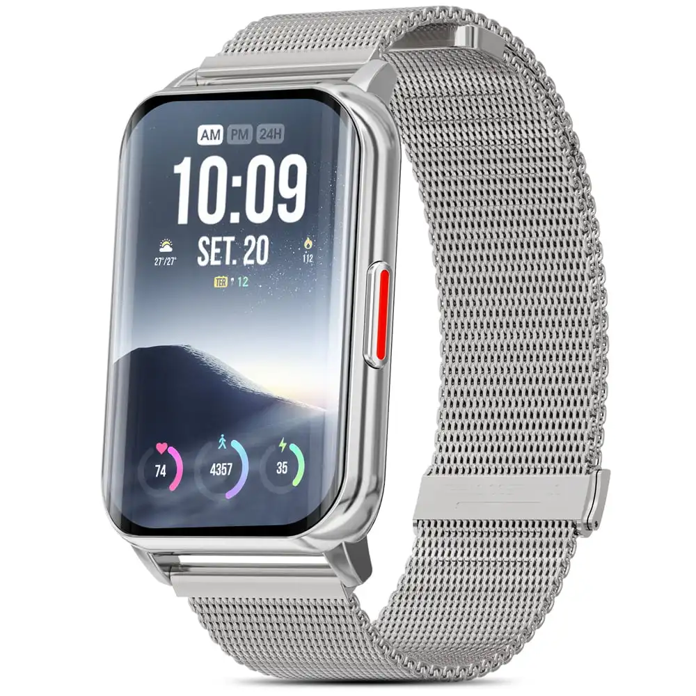 

Watch Women Men, Phones IP68 Waterproof Fitness Tracker with 1.57" Touch Screen 8 Sport Modes Heart Rate Sleep Monitor Pedome