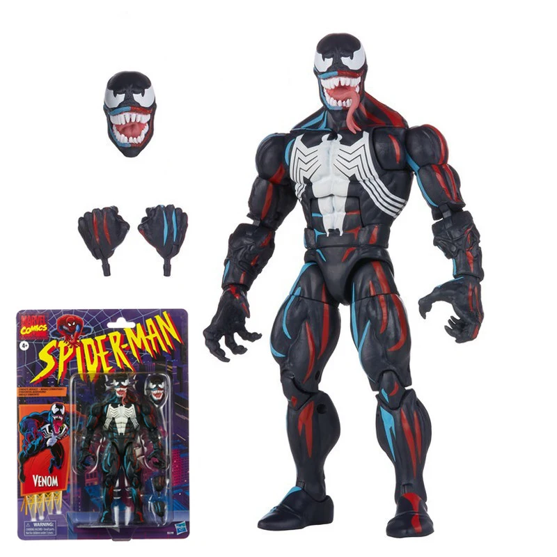 

Marvel Legends Series Venom Action Figure Spider-Man Anime Figures 6-Inch SDCC limited Collection Model Toys for Children Gift