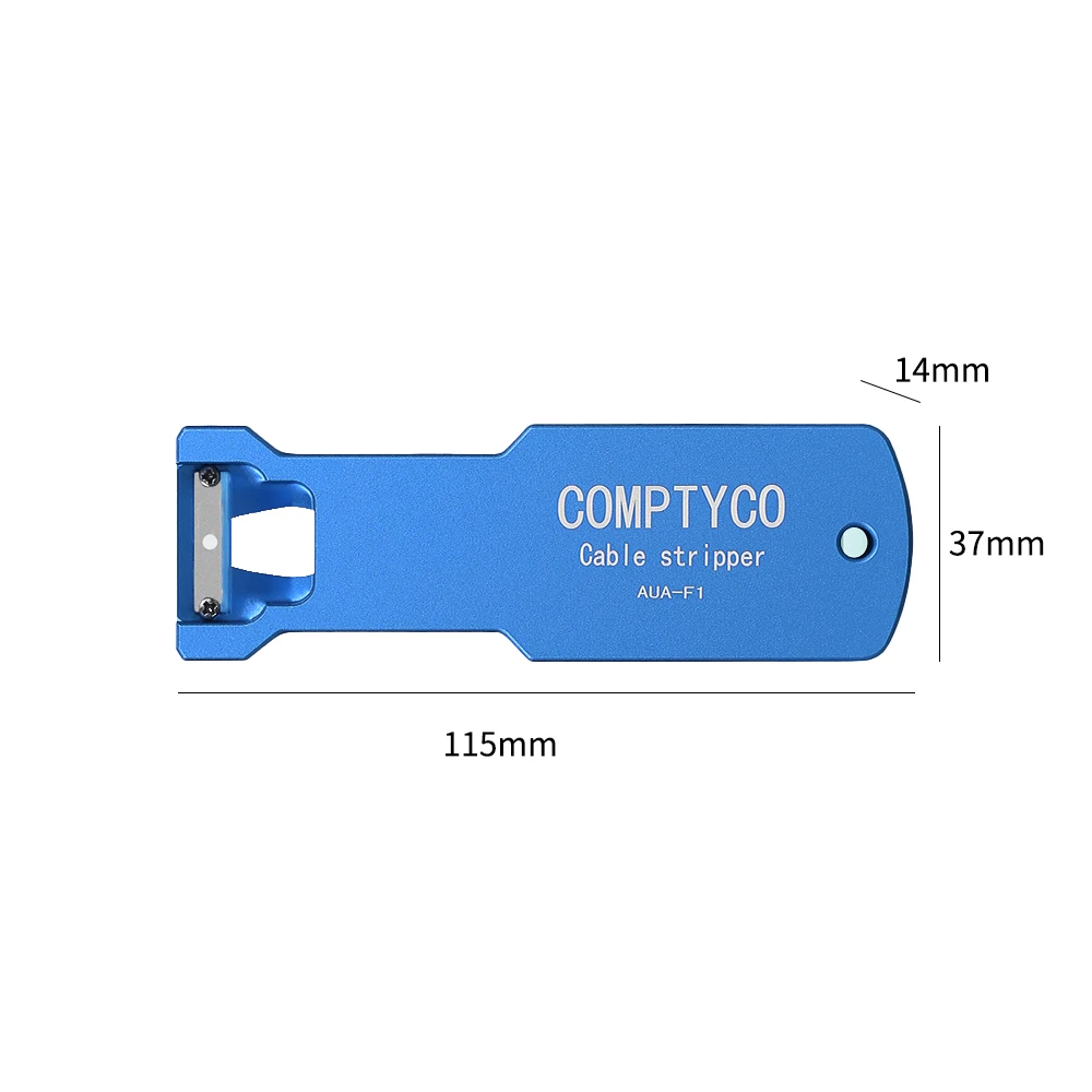 FTTH Optical Fiber Tool Longitudinal Stripper AUA-F1 Cable Jacket Slitter 8.5mm 10.4mm 14mm Cable Sheath Cutter Slitter