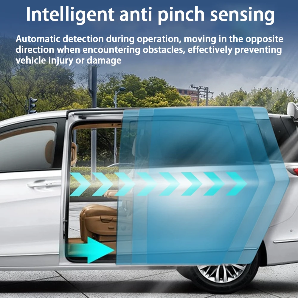 Фото Для Dongfeng Fengxing Forthing Lingzhi M5 M5L M3 M3L V3 V3L Evolute i-Van i Van MPV Power раздвижная дверь левый и правый комплект для модернизации №2