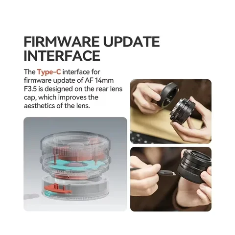 Объектив TTArtisan AF 14 мм F3.5 с автофокусом APS-C для Sony E-Mount A5000 NEX-3 для беззеркальной камеры Fujifilm X-Mount, широкоугольный объектив