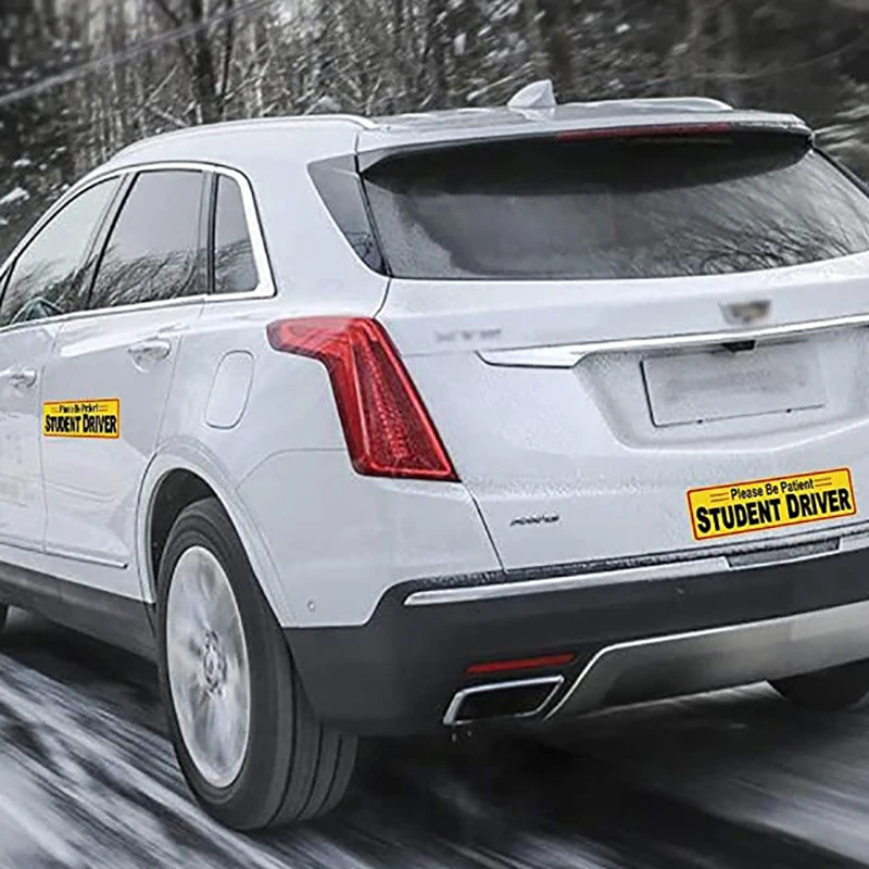 Магниты для новичков магниты водителей наклейка ночная Светоотражающая