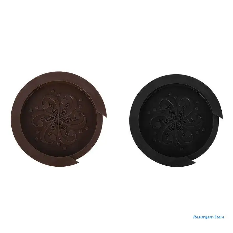 

Силиконовая крышка для акустической гитары, звуковое отверстие, штепсельная вилка, аксессуары для гитары, Прямая поставка