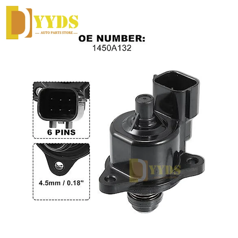 

New Idle Air Control Valve OEM For Mitsubishi Lancer Chrysler Dodge IACV 1450A069 1450A065 1450A132 MD628166 MD628168 MD628318