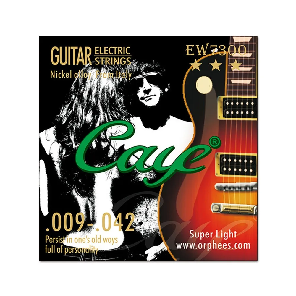 

Strings Set For Orphee Caye EW Electric Guitar Cord Metal Rock Hexagonal Carbon Steel EW7300 EW7400 EW7500 Guitarra ​Musical
