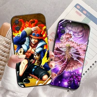 japan anime one piece phone case for samsung galaxy s8 s9 s10 s10e s20 s20 lite s21 fe s21 plus liquid silicon coque funda back