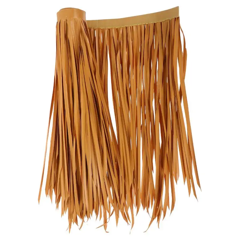 Искусственная трава Тики соломенные покровные жалюзи крыша пальма лодка хижина