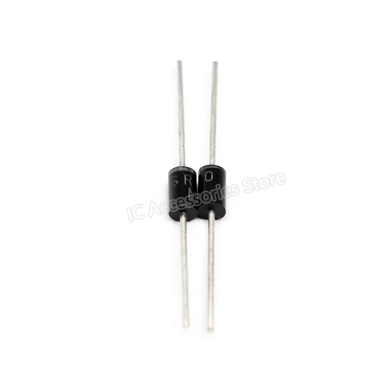 

20 шт., Диод Шоттки SR560, новинка, 5A60V SB560, прямой штекер