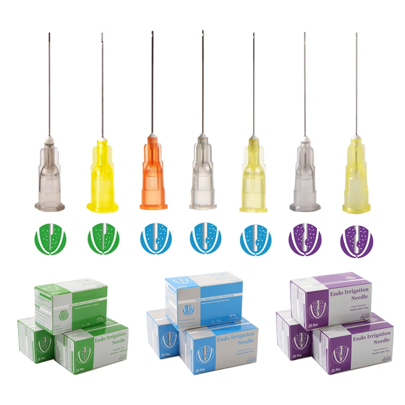 20 Коробок Стоматологические Эндодонтические Ирригационные Иглы Ополаскивающие