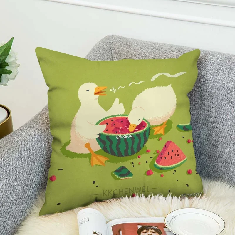 Искусственные Декоративные Наволочки 40x40 См Квадратная Полиэфирная Ткань Для