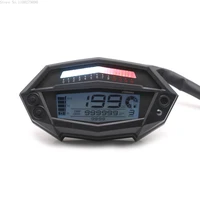 motorcycle dc 12v lcd digital adjustable tachometer speedometer odometer fuel gauge for kawasaki z1000 custom motorbike parts b