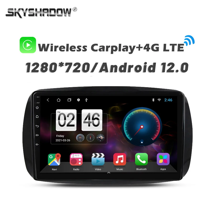 720P 360 8G + 256G 4G SIM Carplay DSP Android 13 0 автомобильный DVD-плеер GPS карта WIFI Bluetooth RDS радио для Benz