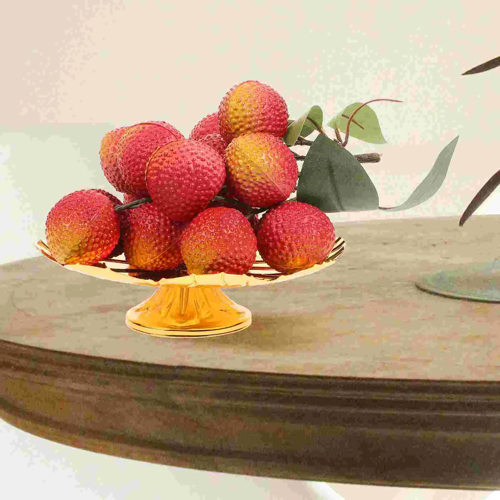 Блюдо для торта с фруктами поднос из цинкового сплава сковорода держатель