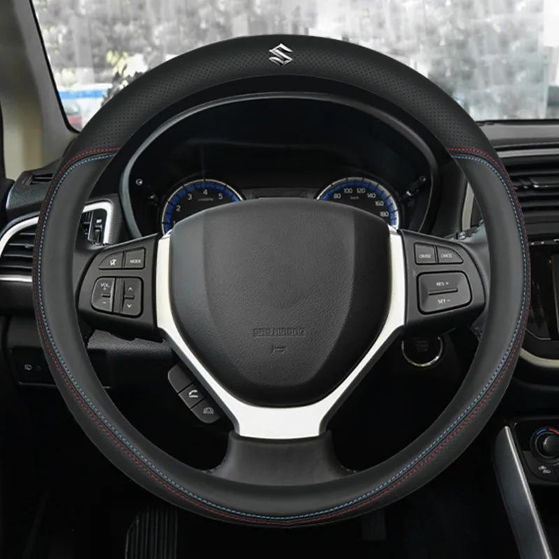 

Car ultra-thin Steering wheel covers For Suzuki SWIFT VITARA Baleno SX4 DZire Ignis Grand imny Sierra JB64 JB74 S-Presso Xbee