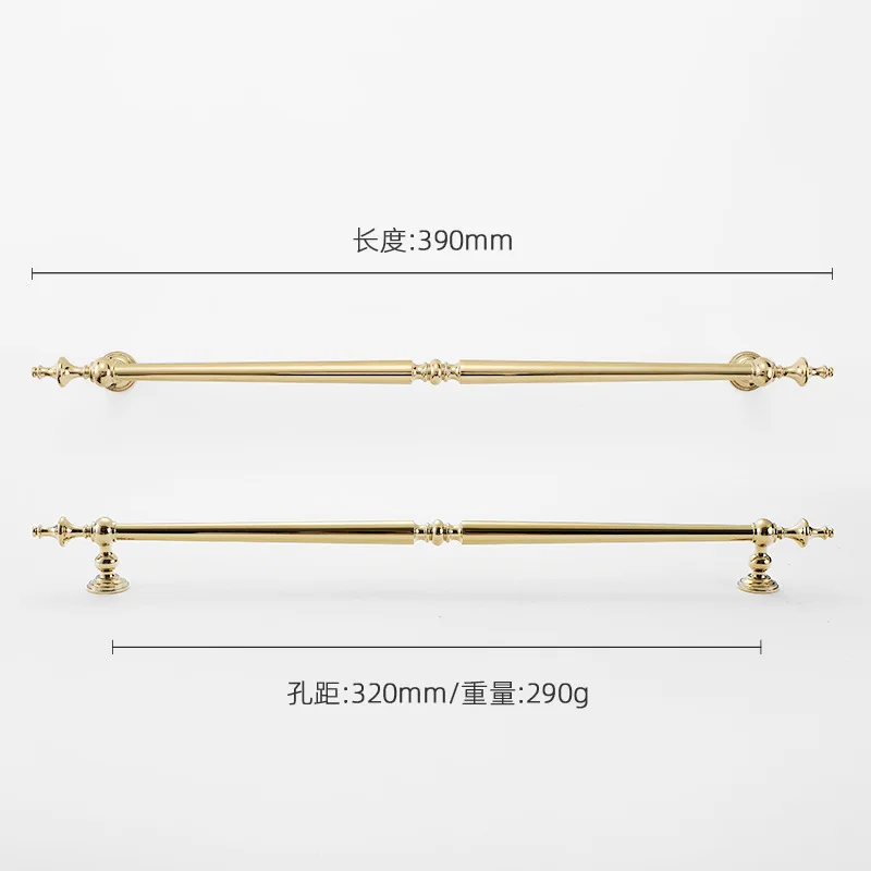 

Золотые латунные ручки для шкафов