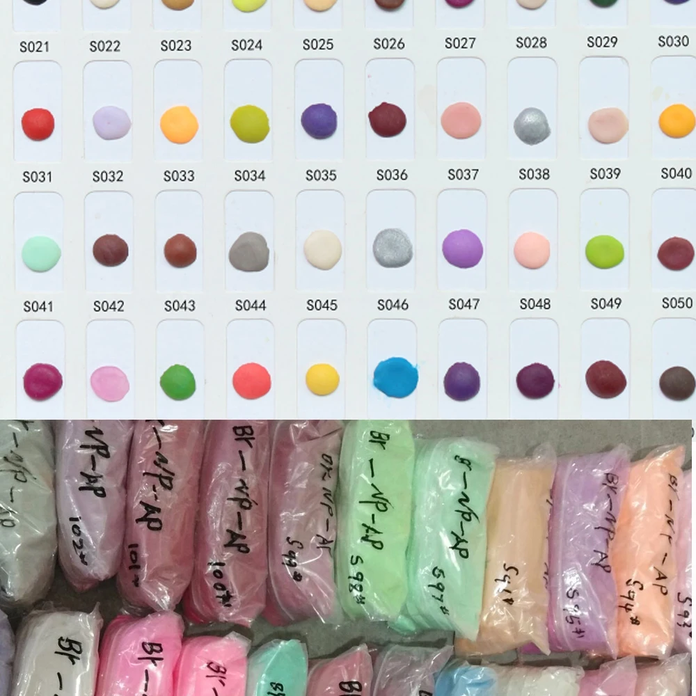 31-60 1kg Colored Acrylic Powder Collection Acrylic Dip Powder Nail Art Powder 2 In 1(Carve/Extend/ Dip)Nail Art Powder Supplies