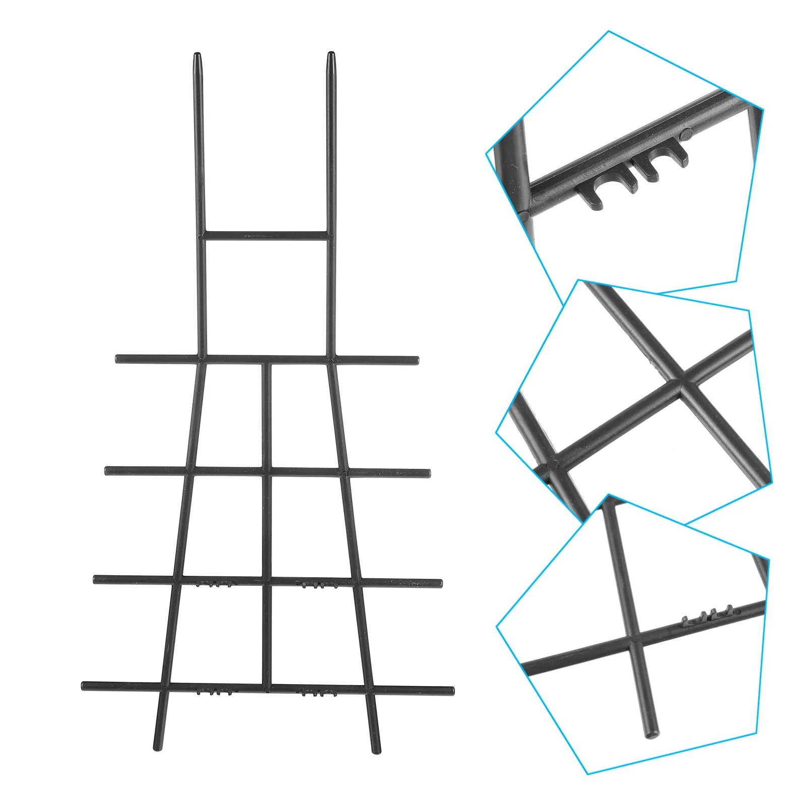 

3pcs Climbing Trellis Support Holder Stakes Support Rack Support Frame for Garden Greenhouse Accessory
