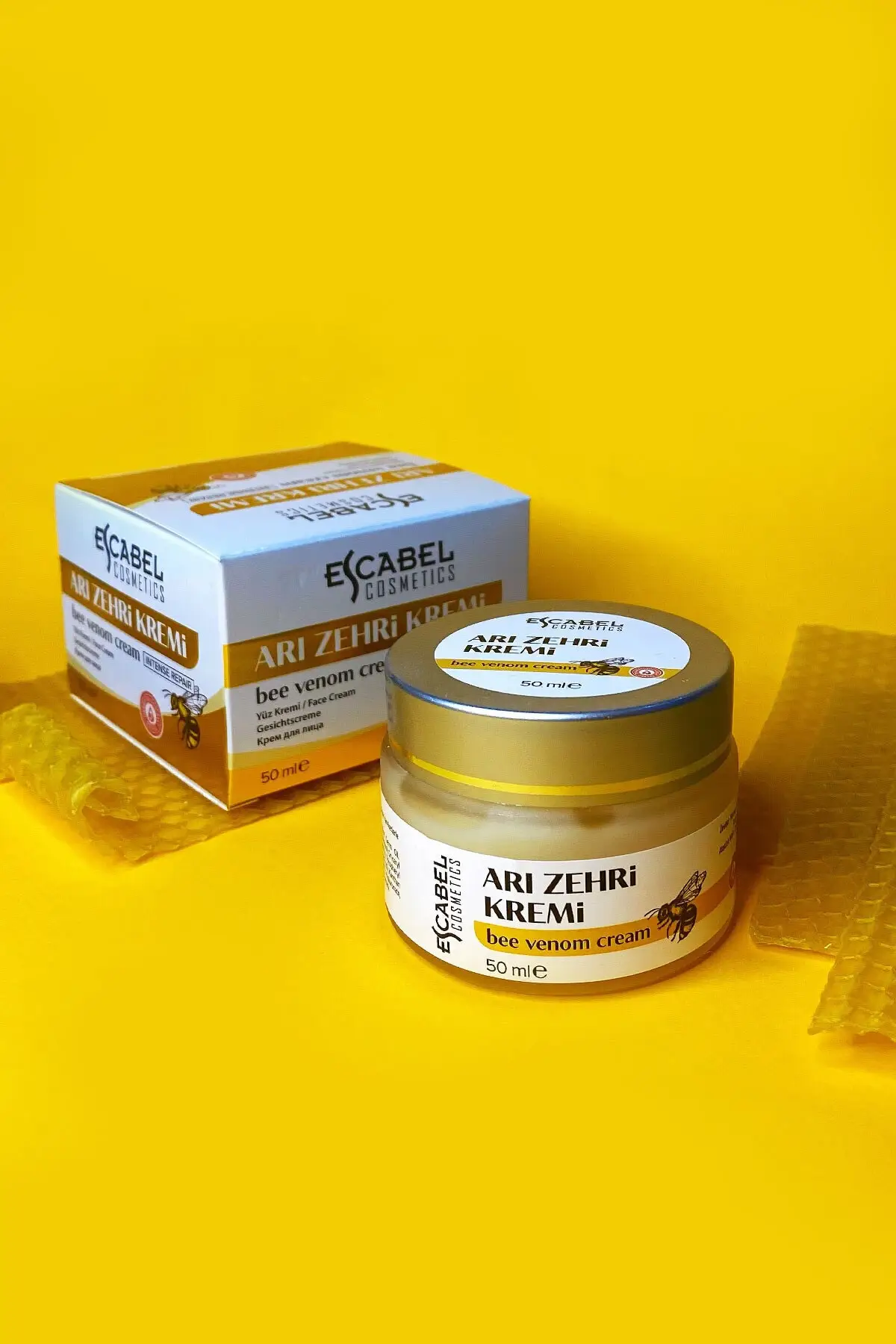 Orjinal Wonderful-crema Facial, limpiador de espinillas y acn&eacute;, veneno de abeja, antiimperfecciones, 50 ml-2