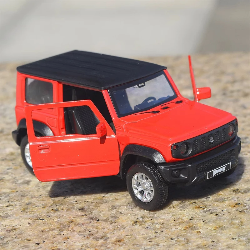 1:32 Suzuki Jimny SUV литые автомобили и игрушечные модель автомобиля Миниатюрная в