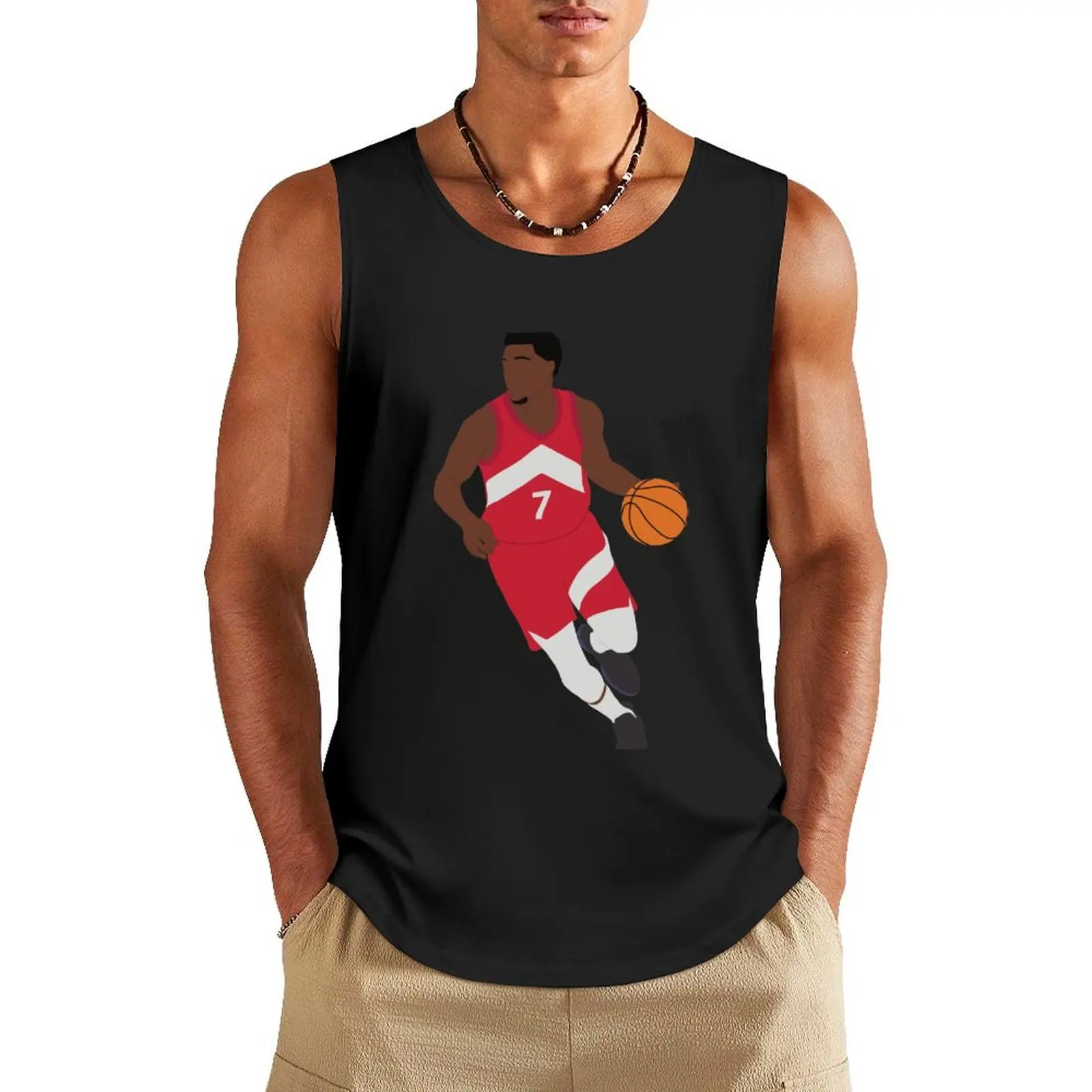 Kyle Lowry Tank Top аксессуары для тренировок в тренажерном зале Одежда бодибилдинга