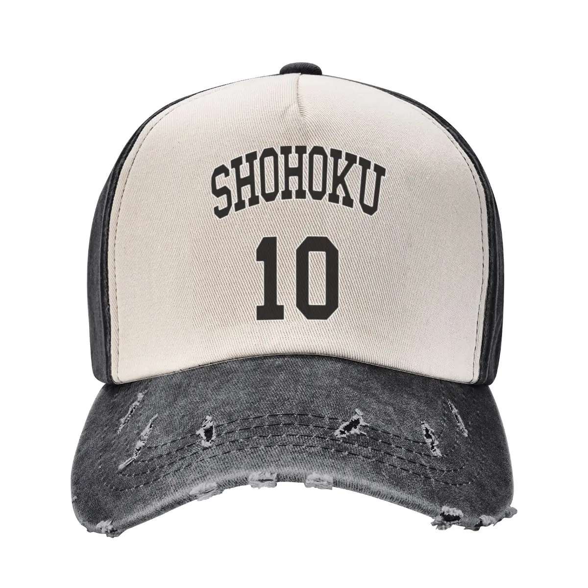 

Slam Dunk Shohoku 10 Trucker Hat Stuff Fashion Distressed Washed Japanese Anime Baseball Cap For for Men Women Adjustable