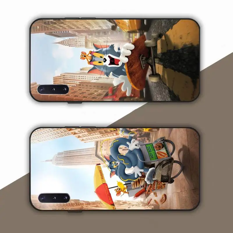 

Cartoon Cat And Mouse Phone Case For Samsung Galaxy Note 10Pro Note20ultra note20 note10lite M30S Coque