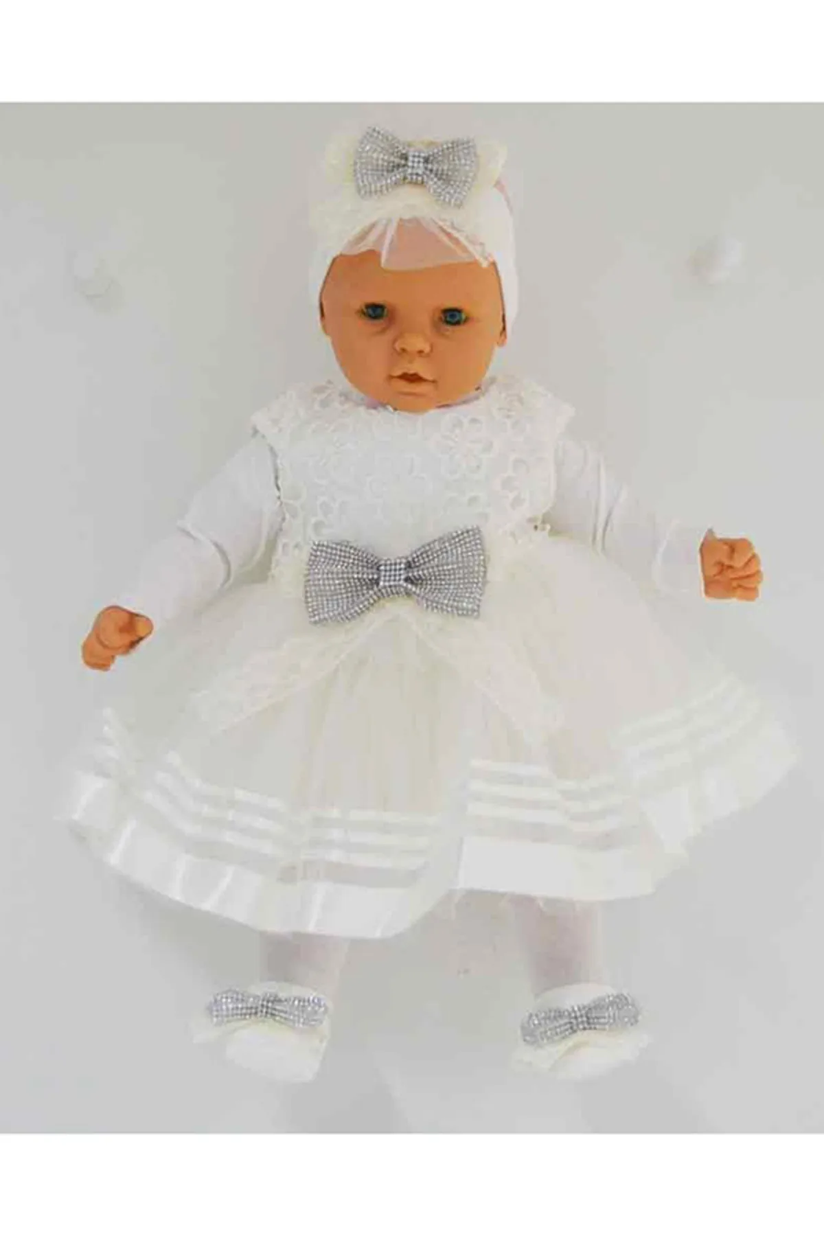 

1147 baby Mevlüt Team 0-3 Moon Cream Suits Clothing
