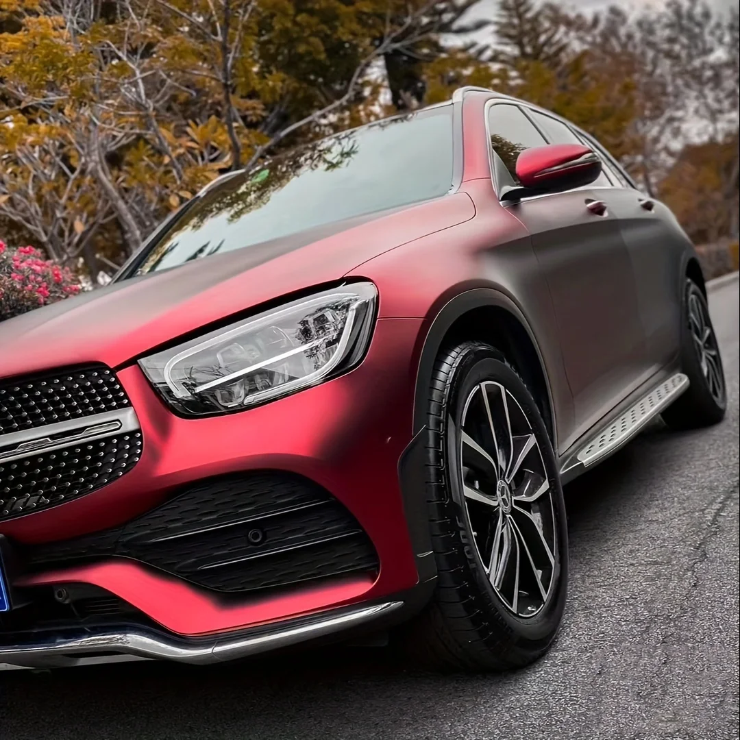 Высококачественная автомобильная виниловая пленка цветная матовая