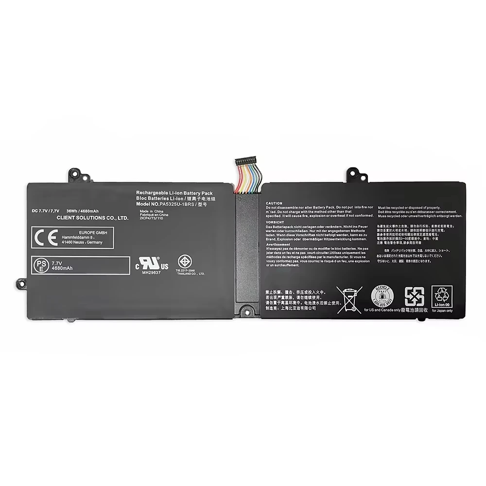 Фото PA5325U-1BRS PA5325U 7,7 В 36 Втч аккумулятор для ноутбука Toshiba Portege X30 X30-T-E X30T-E-10Q X30T-E-1DP серии №2