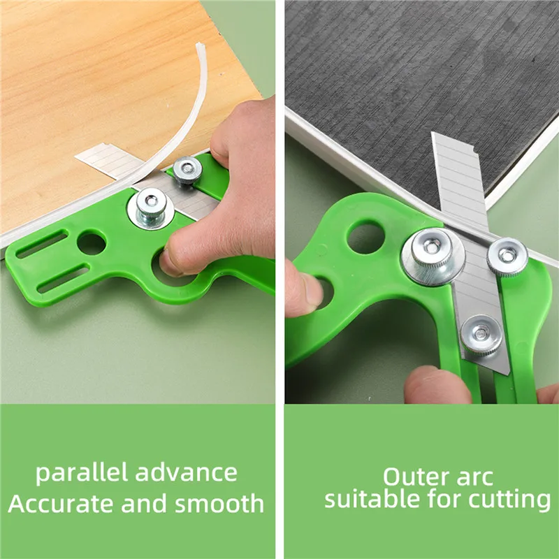 

Edge Strip Trimming Knife Paint Board Trimming Artifact Woodworking Manual Edge Scraper Pvc Strip Gypsum Board Scraping Knife