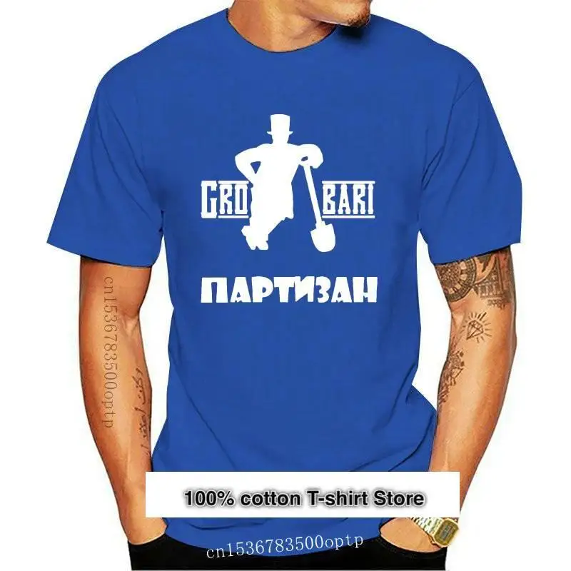 

Partizán Belgrado Grobari Ultras Hooligans T camisa Casual Tops hombres Camiseta con cuello redondo Tee camiseta de los hombres