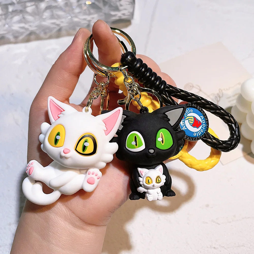 

Suzume No Tojimari Keychian Anime Periphery Figure Doll Keyring Couple Bag Pendant Key Chains Toy Gift for Men Women Friends