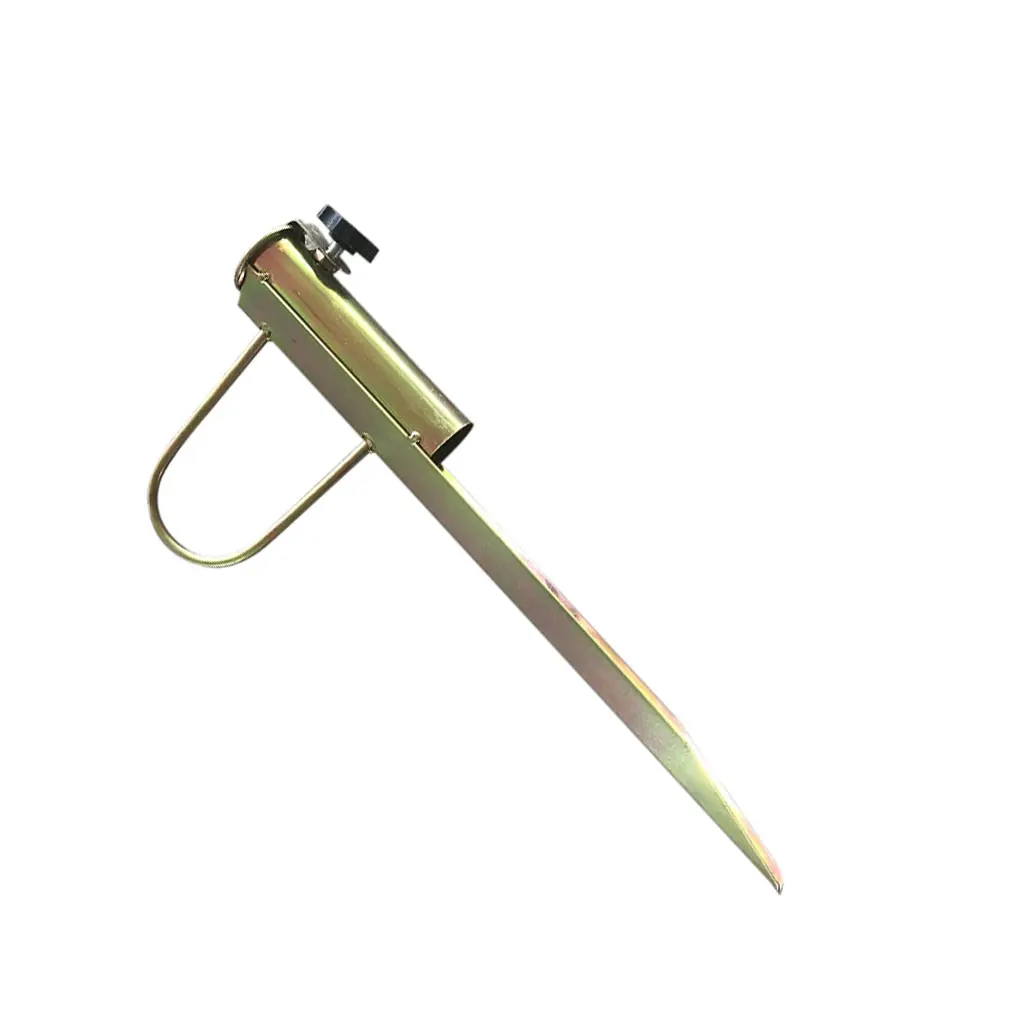 

Beach Parasol Holder Adjustable Patio Grandstand Bench Fence Garden Sun Shadow Umbrella Stand with Ground Spike