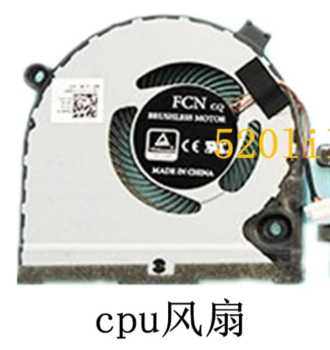 Подходит для вентилятора ЦП Dell G3-3579 0TJHF2 FKB6 FKB7 0GWMFV