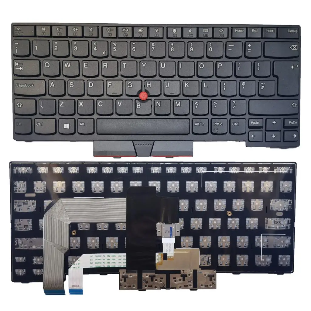 

New UK For Lenovo Thinkpad T470 T480 A475 A485 no Backlit Keyboard