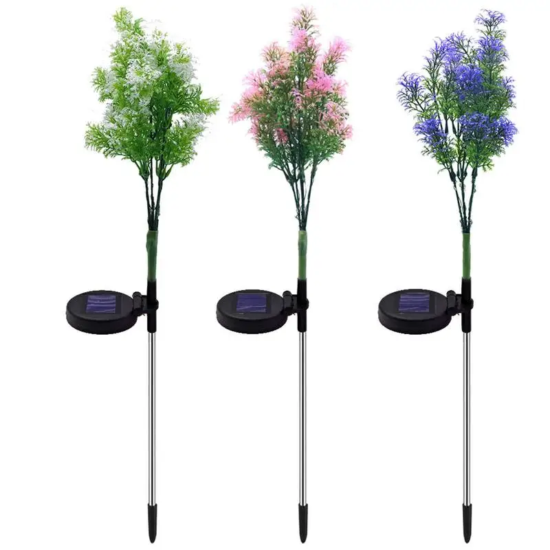 

1 шт., водонепроницаемый садовый светильник на солнечной батарее