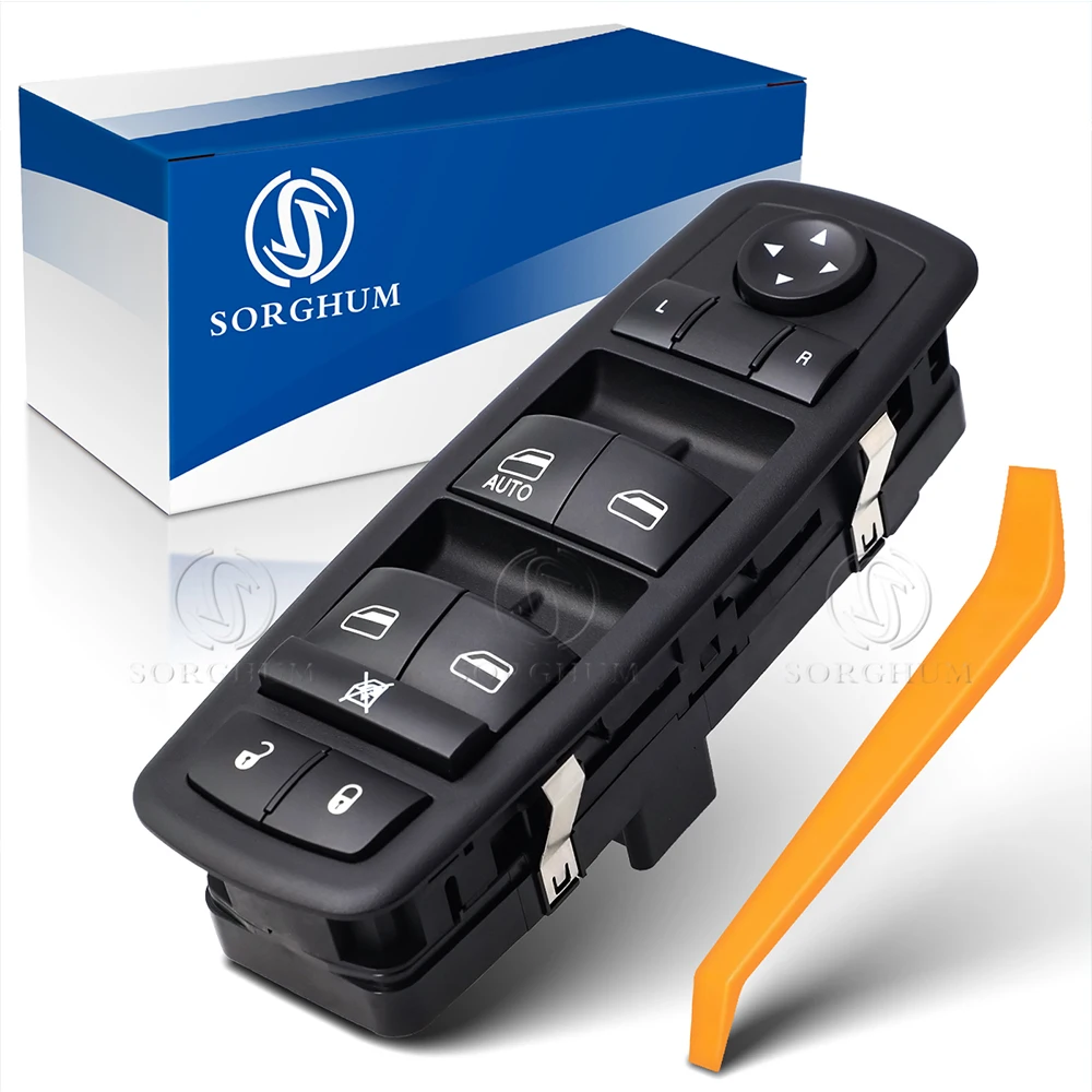 

Переключатель автомобильного переднего левого стекла SORGHUM 04602632AG для Dodge Journey Nitro Chrysler Jeep Liberty 04602632AC 68084001AB