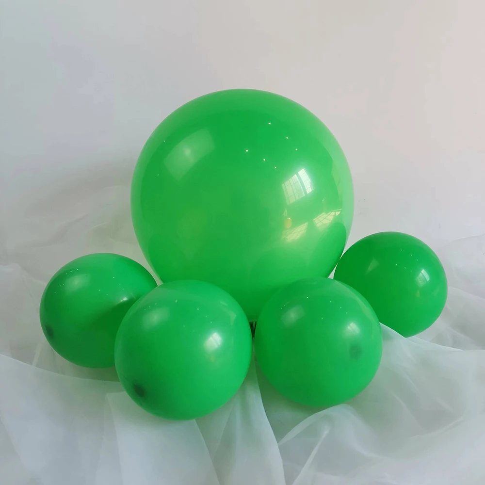 20/50/100 шт. матовый воздушный шар оптом 5/10/12 дюймов утолщенные красные воздушные