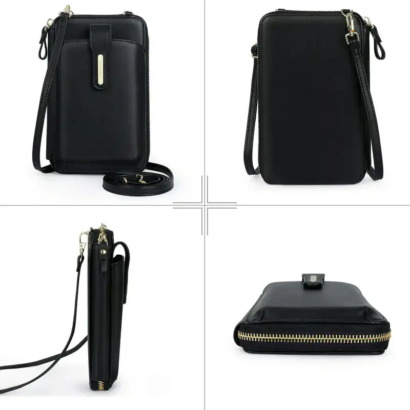 

, Adjustable Shoulder Strap, Lightweight Nylon Lightweight Nylon Crossbody Cell Phone Purse for Women with Magnetic Phone Pocket