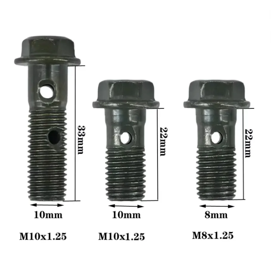 M10*1 25 главный тормозной цилиндр винт для масляного шланга банджо-болт